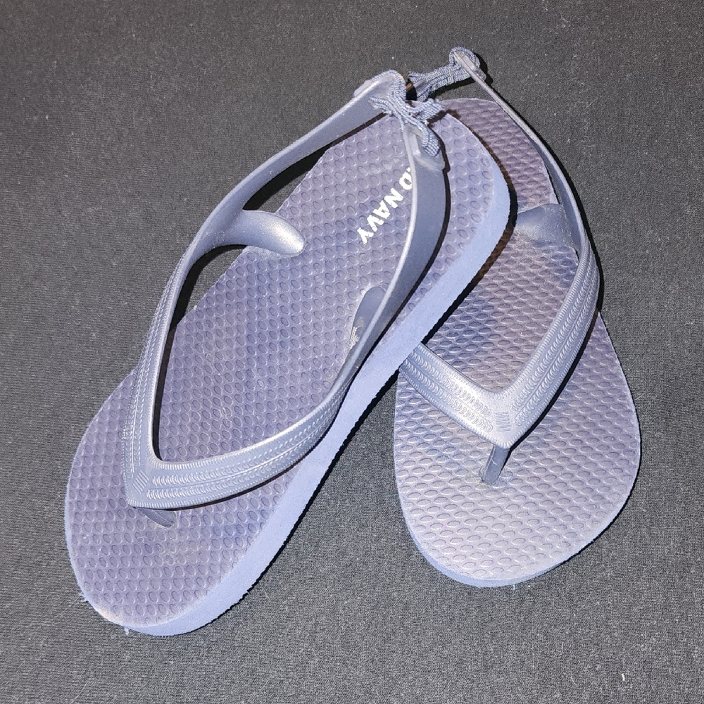 Old Navy Navy Blue Flip Flops